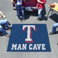 Texas Rangers Man Cave Tailgate Mat