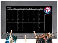 Texas Rangers Monthly Chalkboard with Frame