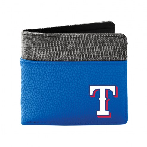 Texas Rangers Pebble Bi-Fold Wallet