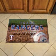 Texas Rangers Scraper Door Mat