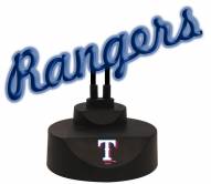 Texas Rangers Script Neon Desk Lamp