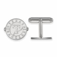 Texas Rangers Sterling Silver Cuff Links