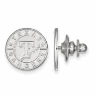 Texas Rangers Sterling Silver Lapel Pin