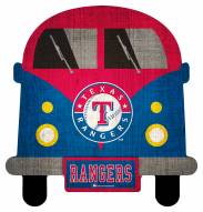 Texas Rangers Team Bus Sign