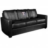 Texas Rangers XZipit Silver Sofa with Secondary Logo