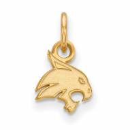Texas State Bobcats 14k Yellow Gold Extra Small Pendant