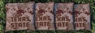 Texas State Bobcats Cornhole Bags