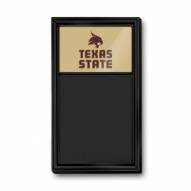 Texas State Bobcats Chalk Note Board