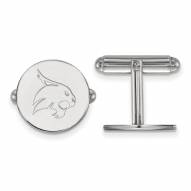 Texas State Bobcats Sterling Silver Cuff Links