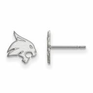 Texas State Bobcats Sterling Silver Extra Small Post Earrings