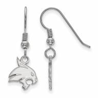 Texas State Bobcats Sterling Silver Small Dangle Earrings