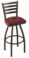 Texas State Bobcats Swivel Bar Stool with Ladder Style Back
