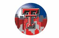 Texas Tech Red Raiders 12" Landscape Circle Sign