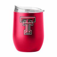 Texas Tech Red Raiders 16 oz. Flipside Powder Coat Curved Beverage Glass