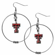 Texas Tech Red Raiders 2" Hoop Earrings