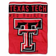 Texas Tech Red Raiders Basic Plush Raschel Blanket