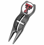 Texas Tech Red Raiders Black Crosshairs Divot Tool