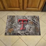 Texas Tech Red Raiders Camo Scraper Door Mat