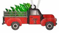 Texas Tech Red Raiders Christmas Truck Ornament