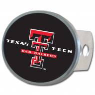 Texas Tech Red Raiders Class II and III Oval Metal Hitch Cover
