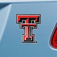 Texas Tech Red Raiders Color Car Emblem