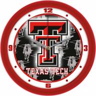 Texas Tech Red Raiders Dimension Wall Clock