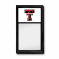 Texas Tech Red Raiders Dry Erase Note Board