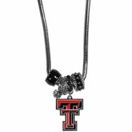 Texas Tech Red Raiders Euro Bead Necklace