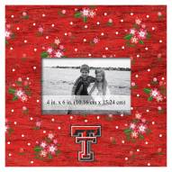 Texas Tech Red Raiders Floral 10" x 10" Picture Frame