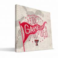 Texas Tech Red Raiders Gameday Vibes Canvas Print