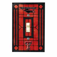 Texas Tech Red Raiders Glass Single Light Switch Plate Cover