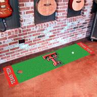Texas Tech Red Raiders Golf Putting Green Mat