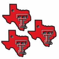 Texas Tech Red Raiders Home State Decal - 3 Pack