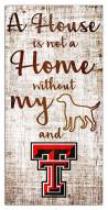 Texas Tech Red Raiders House is Not a Home Sign