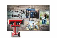 Texas Tech Red Raiders I Love My Family Clip Frame
