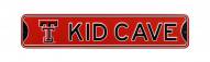 Texas Tech Red Raiders Kid Cave Street Sign