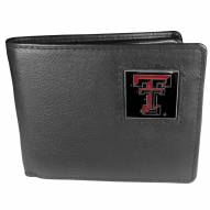 Texas Tech Red Raiders Leather Bi-fold Wallet in Gift Box