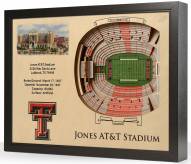 Texas Tech Red Raiders 25-Layer StadiumViews 3D Wall Art