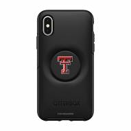 Texas Tech Red Raiders OtterBox Symmetry PopSocket iPhone Case