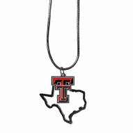 Texas Tech Red Raiders State Charm Necklace