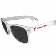 Texas Tech Red Raiders White Beachfarer Bottle Opener Sunglasses