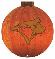 Toronto Blue Jays 12" Halloween Pumpkin Sign