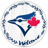 Toronto Blue Jays 12" Welcome Circle Sign