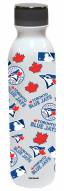 Toronto Blue Jays 24 oz. Stainless Steel All Over Print Water Bottle