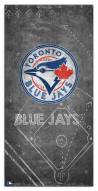 Toronto Blue Jays 6" x 12" Chalk Playbook Sign