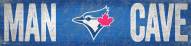 Toronto Blue Jays 6" x 24" Man Cave Sign