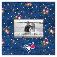 Toronto Blue Jays Floral 10" x 10" Picture Frame