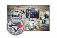 Toronto Blue Jays I Love My Family Clip Frame