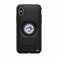 Toronto Blue Jays OtterBox Symmetry PopSocket iPhone Case