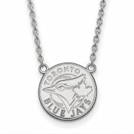 Toronto Blue Jays Sterling Silver Large Pendant Necklace